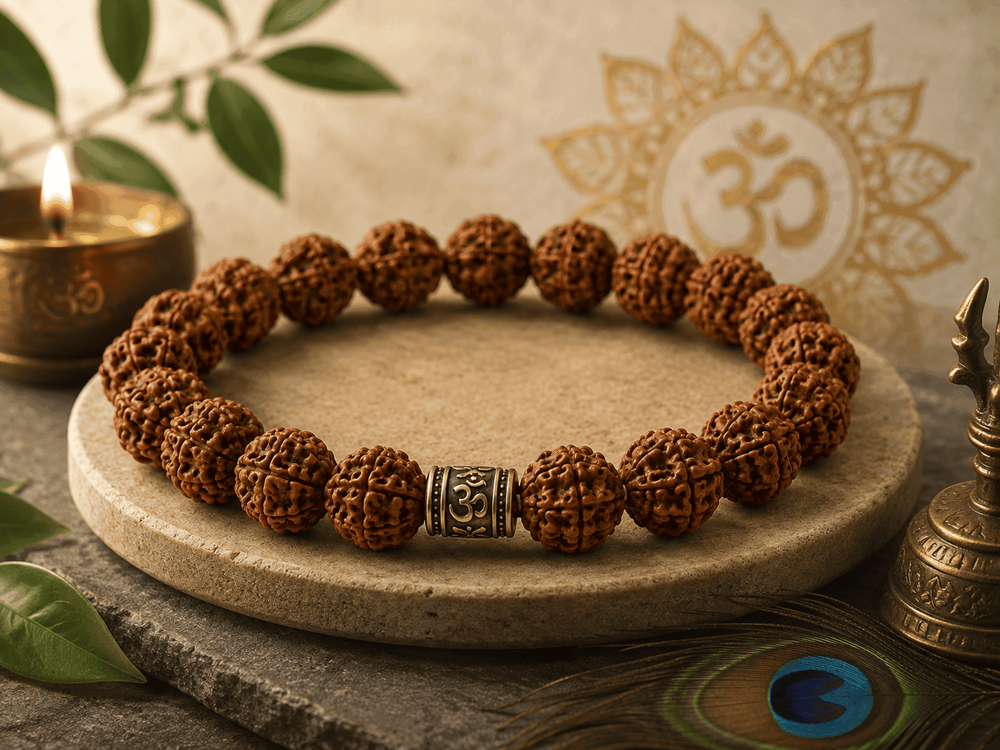 7 Mukhi Rudraksha Bracelet